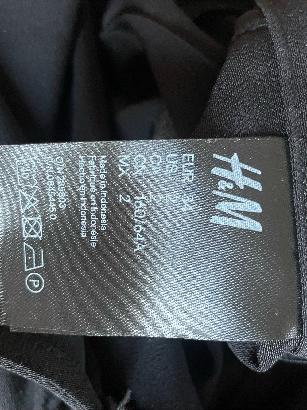H&M Black Cutout Spaghetti-Strap Jumpsuit - Picture 5 of 6